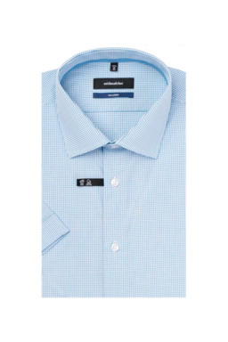 Фото рубашки Tailored fit Рубашка SEIDENSTICKER, цвет бирюзовый