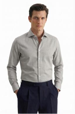 Фото рубашки Shaped Fit Рубашка SEIDENSTICKER, цвет светло-серый