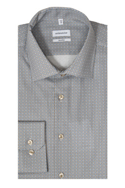 Фото рубашки Shaped Fit Рубашка SEIDENSTICKER, цвет коричневый