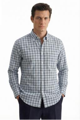 Фото рубашки Прямой силуэт Рубашка SEIDENSTICKER, цвет синий