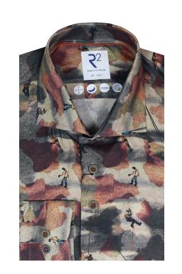 Фото рубашки Приталенный силуэт Рубашка R2