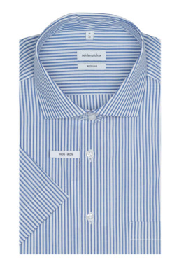 Фото рубашки Прямой силуэт Рубашка SEIDENSTICKER, цвет синий